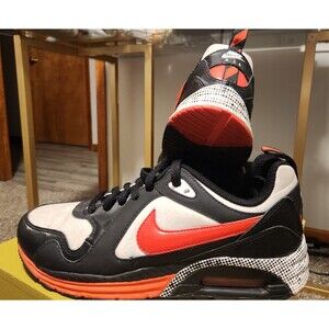 Women's Nike Air Max Trax Premium Shoes (649101-160) WHITE/CRIMSON Sz 8